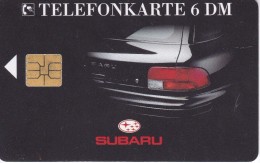 K 180 TARJETA DE ALEMANIA DE UN COCHE SUBARU DE TIRADA 2000  (CAR) - K-Series : Série Clients