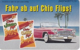 O 1391 TARJETA DE ALEMANIA DE UN COCHE DESCAPOTABLE DE TIRADA 4000  (CAR) CHIO CLASSIC FLIPS - O-Series : Séries Client