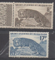 St PIERRE Et MIQUELON - Faune : Le Renard Argenté - - Unused Stamps
