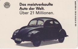 K 078B TARJETA DE ALEMANIA DE UN COCHE VOLKSWAGEN DE TIRADA 11000  (CAR) - K-Series: Kundenserie