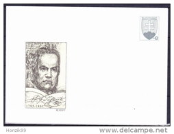 1995 : Bicentenaire De La Naissance De Pavol Jozef SAFERIK, Historien, Ethnographe, écrivain Neuf COB 2 Michel U 2 - Omslagen