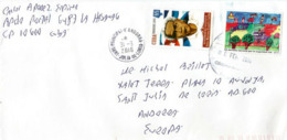 Mariana Grajales Coello,  Cuba Free From Slavery, Letter Addressed To Andorra, With Andorra Postmark - Lettres & Documents
