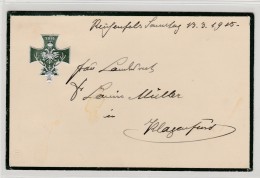 Austria - Klagenfurt - Embossed Postcard - 1914 - Klagenfurt