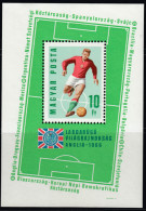 Hungary 1966 World Cup. Football Player. Mi Block 53 A MNH - 1966 – England