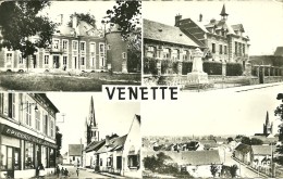 60 Oise VENETTE  Multi Vue  Carte Glacée Voyagée Voir Le Scan - Venette