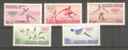Serie  De Congo Belga. - Unused Stamps