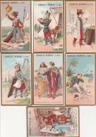 LOT DE 7 IMAGES CHOCOLAT BESNIER -LE MANS - Sonstige & Ohne Zuordnung