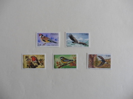 Andorre Français : 5 Timbres Neufs Oiseaux - Collections
