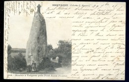 Cpa Du 29 Menhir à Trégunc Près Pont Aven    LIOB25 - Trégunc