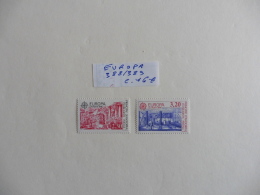 Andorre Français : Timbres N° 388 Et 389  Europa - Collezioni