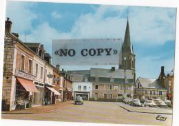 YERVILLE - ( Seine Maritime ) - La Place Générale LECLERC Et L'église - Yerville