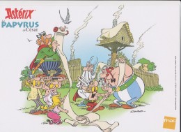 Ex-libris CONRAD UDERZO ASTERIX Le Papyrus De CESAR Année 2015 - Illustrators A - C