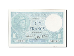 Billet, France, 10 Francs, 10 F 1916-1942 ''Minerve'', 1939, 1939-05-19, SPL+ - 10 F 1916-1942 ''Minerve''
