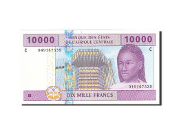 Billet, États De L'Afrique Centrale, 10,000 Francs, 2002, 2002, KM:610C, NEUF - Centraal-Afrikaanse Staten