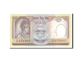 Billet, Népal, 10 Rupees, 1985, Undated, KM:31a, NEUF - Népal