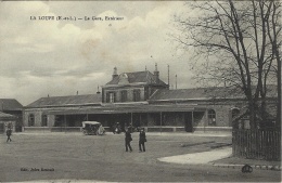 LA LOUPE - La Gare, Extérieur -ed. Jules Renoult - La Loupe