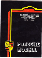 CATALOGO   PORSCHE MODELL CLUB - 1990 - Catalogues & Prospectus