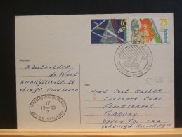 58/696  POSTKAART NEDERLAND  SCHEEPSPOST  1988 - Lettres & Documents