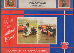 Hagetmau (40 Landes) Calendrier POMPIERS  1980 (CAT2710) - Grand Format : 1971-80