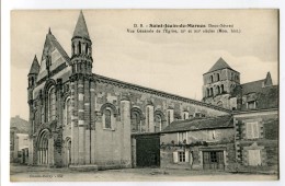 Ref 198 - SAINT-JOUIN-de-MARNES - Vue Générale De L'église - Saint Jouin De Marnes