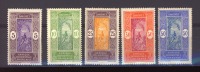 04323  -   Dahomey  :  Yv  61-65   * - Unused Stamps