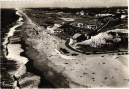 ANGLET-BIARRITZ ,VUE PANORAMIQUE DE LA PLAGE DE LA CHAMBRE D'AMOUR ,VUE AERIENNE ,JOLI PLAN REF 46334 - Anglet