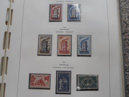 Europa - CEPT Aus 1956 Bis 1970 Gestempelt, Alle Marken Nur 1x Foto - Collections