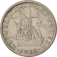 Monnaie, Portugal, 2-1/2 Escudos, 1978, SUP, Copper-nickel, KM:590 - Portugal