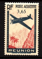 Reunion MH Scott #C2 3.65fr Airplane, Mountain - Airmail