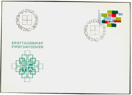 E.F.T.A.-EUROPEAN FREE TRADE ASSOCIATION-FDC-LIECHTENSTEIN-1967-SCARCE-BX1-256 - Briefe U. Dokumente