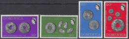 Dominica 1971 Ancient Coins. Mi 333-336 MNH - Dominique (...-1978)