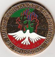 VENISSIEUX - MEDAILLE MUSEE  RESISTANCE ET DEPORTATION 69 - VENISSIEUX 1979- - Altri & Non Classificati