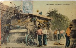 La Vie Aux Champs Une Batterie 1906 - Trattori