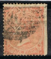 Sello India Inglesa 4 Pence, Queen Victoria, Yvert Num 25 º - 1882-1901 Imperio