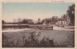 MIGENNES  YONNE  89   CPSM  BARRAGE DE LA GRAVIERE - Migennes