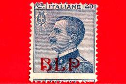 ITALIA -  Nuovo - 1920 - BLP - (Buste Lettere Postali) - Soprastampa I Tipo - Effigie Di Vittorio Emanuele III - 20 C. - Timbres Pour Envel. Publicitaires (BLP)