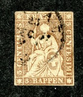 10094  Switzerland 1856 Zumstein #22D  (o)  Michel #13 IIBys - Gebruikt