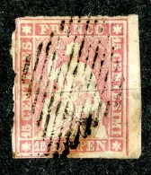 10103  Switzerland 1854 Zumstein #24B (o)  Michel #15 IIAym - Used Stamps