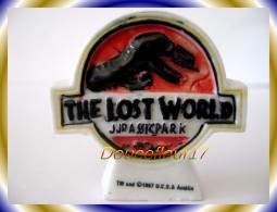 The Lost World, Le Monde Perdu Jurassic Park ... 7 Fèves... Ref AFF : 27-1998...  ( Pan 0016) - Dibujos Animados