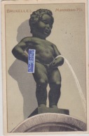 BRUXELLES  Manneken Pis   (17-8-1910) - Famous People