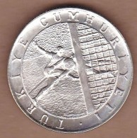 AC -1978 FIFA WORLD CUP ARGENTINA FOOTBALL SOCCER COMMEMORATIVE SILVER COIN 1978 TURKEY UNCIRCULATED - Türkei