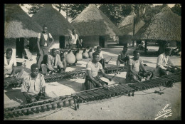 MOÇAMBIQUE  - MUSICA - Marimbas   (Ed.1ª Exp. Colonial Portuguesa Nº 81) Carte Postale - Mozambique