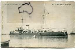 - Esquadra Espagnola - N° 7, Maria De MOLINA, écrite, Un Peu D'usure, TBE, Scans. - Warships