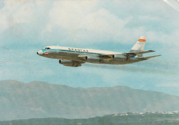 THEME  TRANSPORTS   AVIONS   CPM   -CONVAIR  CV 990 A 'CORONADO ' - 1946-....: Modern Tijdperk