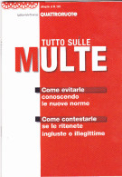 QUATTRORUOTE  - TUTTO SULLE MULTE - 2002 - Motores