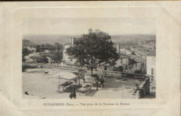 France - Carte Postale Ecrit - Puylaurens - Vue Prise De La Terrasse Du Plateau   - 2/scans - Puylaurens