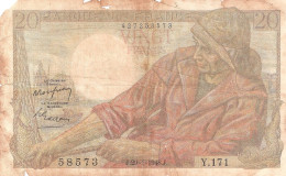 FRANCE - Billet De 20 Francs "Pêcheur" De 1948  (recto-verso) - 20 F 1942-1950 ''Pêcheur''