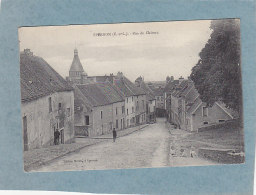 CPA    EPERNON - Rue Du Chateau - édition Metton  - écrite Et Timbrée  1922 - Epernon