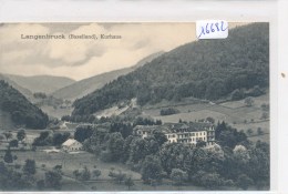 CPM -16682 - Suisse -  Langenbrück - Kurhaus - Langenbruck