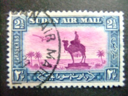51 SOUDAN CONDOMINIO SUDAN 1931 STATUE GENERAL GORDON YVERT PA 23 FU /SG 53c FU Fili. SG Multiple - Soedan (...-1951)